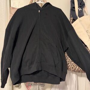 Hollister Oversized Zip-up Hoodie